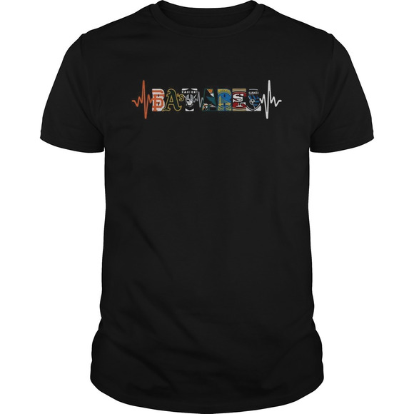 Other - Bay Area Sport Teams Oakland Athletics Raiders Golden State Warriors Heartbeat